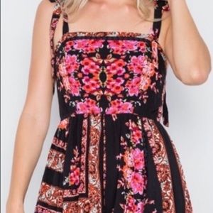 Floral romper beautiful!  NWT! Dressy and casual!